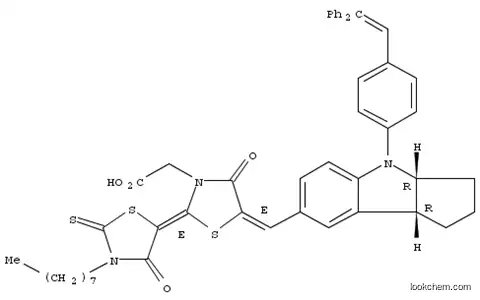 Molecular Structure of 1093486-14-6 (rac D-205 Dye)